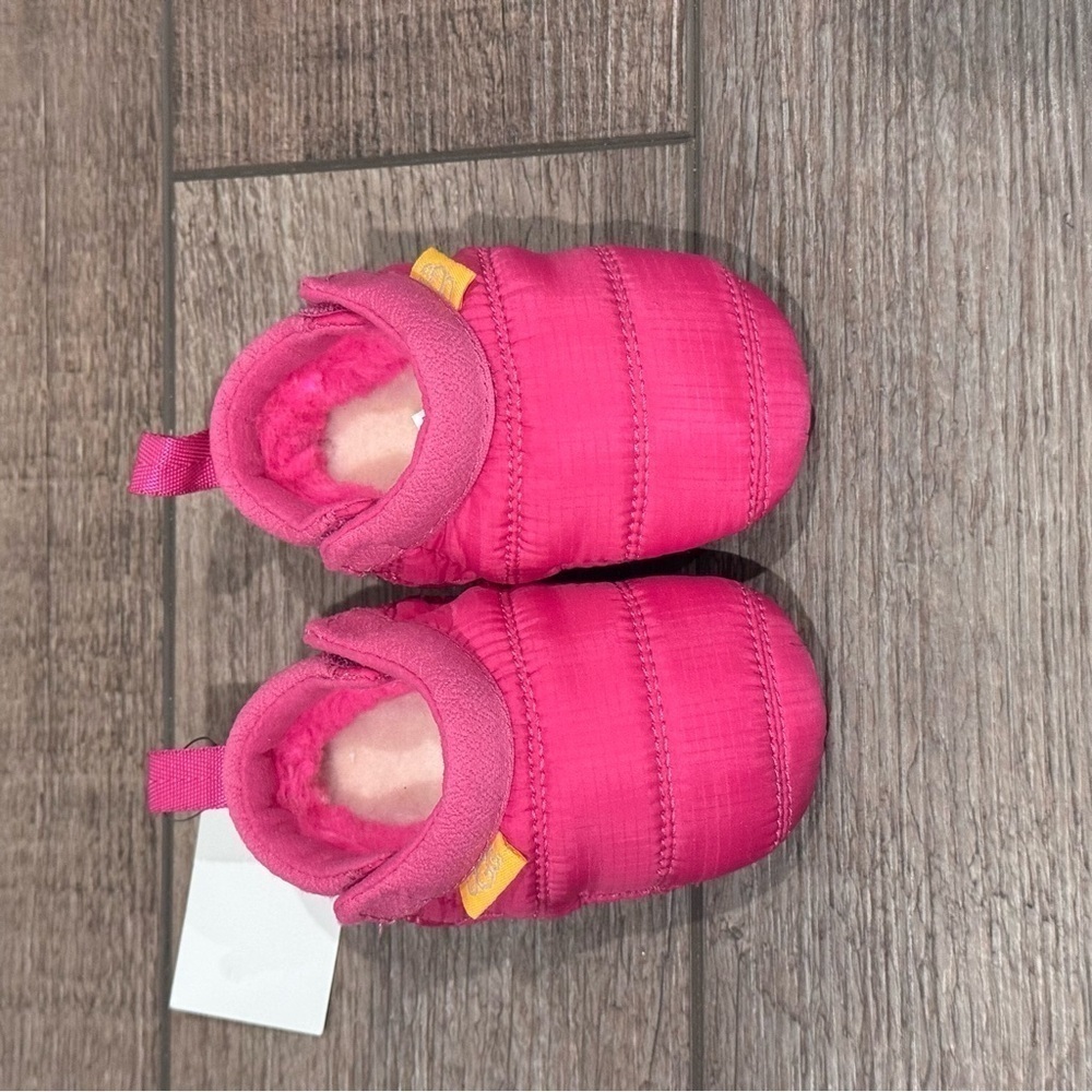 Ugg Tasman LTA "Rock Rose" Girls Lined Quilted Baby Shoes SZ 0/1 NWOB New - Picture 9 of 12